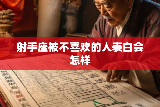 射手座被不喜欢的人表白会怎样 射手座被不喜欢的人表白会怎样