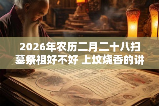 2026年农历二月二十八扫墓祭祖好不好 上坟烧香的讲究