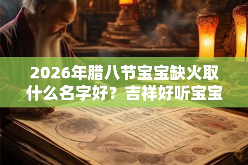 2026年腊八节宝宝缺火取什么名字好？吉祥好听宝宝名字推荐！
