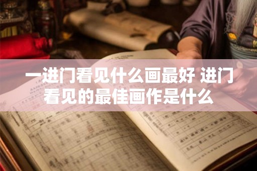 一进门看见什么画最好 进门看见的最佳画作是什么