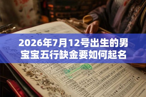 2026年7月12号出生的男宝宝五行缺金要如何起名 2026年7月12号出生的男宝宝五行缺金要如何起名
