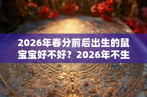 2026年春分前后出生的鼠宝宝好不好？2026年不生几月鼠？