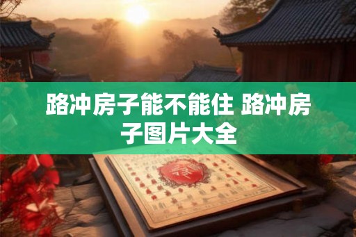 路冲房子能不能住 路冲房子图片大全