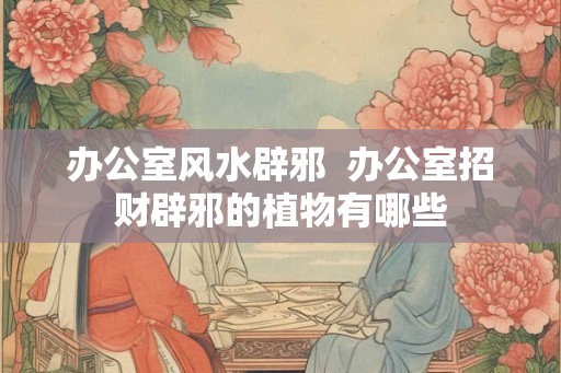 办公室风水辟邪  办公室招财辟邪的植物有哪些