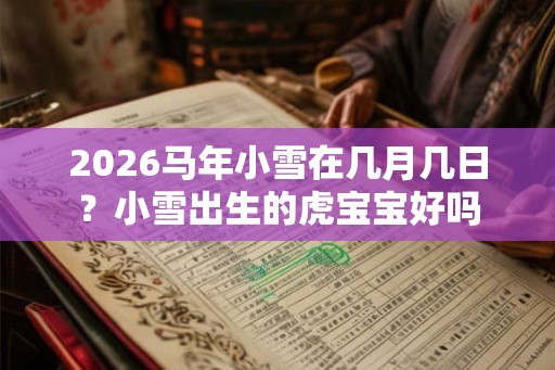 2026马年小雪在几月几日？小雪出生的虎宝宝好吗