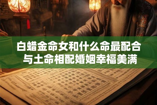 白蜡金命女和什么命最配合 与土命相配婚姻幸福美满