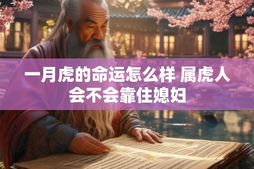 一月虎的命运怎么样 属虎人会不会靠住媳妇