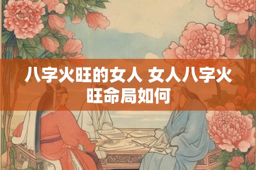 八字火旺的女人 女人八字火旺命局如何 八字火旺的女人 女人八字火旺命局如何
