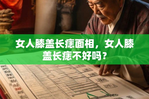 女人膝盖长痣面相，女人膝盖长痣不好吗？