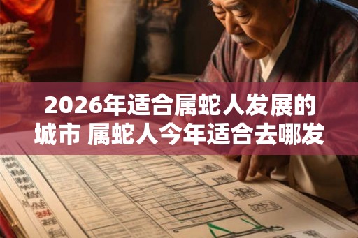 2026年适合属蛇人发展的城市 属蛇人今年适合去哪发展