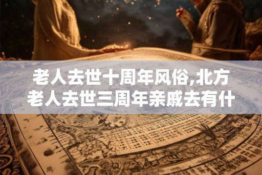 老人去世十周年风俗,北方老人去世三周年亲戚去有什么风俗
