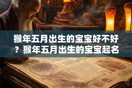 猴年五月出生的宝宝好不好？猴年五月出生的宝宝起名大全