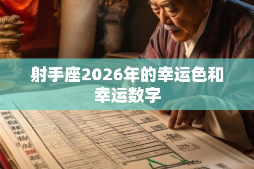 射手座2026年的幸运色和幸运数字 射手座2026年的幸运色和幸运数字