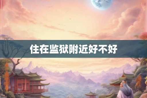 住在监狱附近好不好