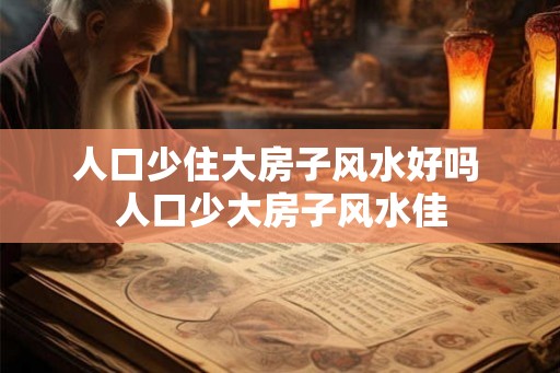 人口少住大房子风水好吗 人口少大房子风水佳