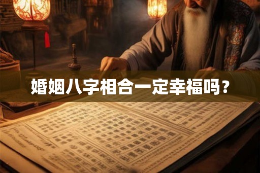 婚姻八字相合一定幸福吗？
