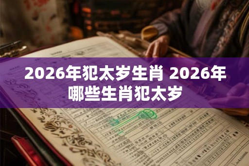 2026年犯太岁生肖 2026年哪些生肖犯太岁