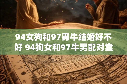 94女狗和97男牛结婚好不好 94狗女和97牛男配对靠谱吗