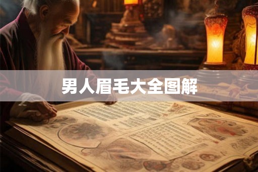 男人眉毛大全图解 男人眉毛大全图解