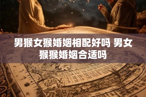 男猴女猴婚姻相配好吗 男女猴猴婚姻合适吗