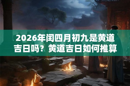 2026年闰四月初九是黄道吉日吗？黄道吉日如何推算？