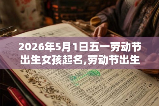 2026年5月1日五一劳动节出生女孩起名,劳动节出生好不好? 2026年5月1日五一劳动节出生女孩起名,劳动节出生好不好?