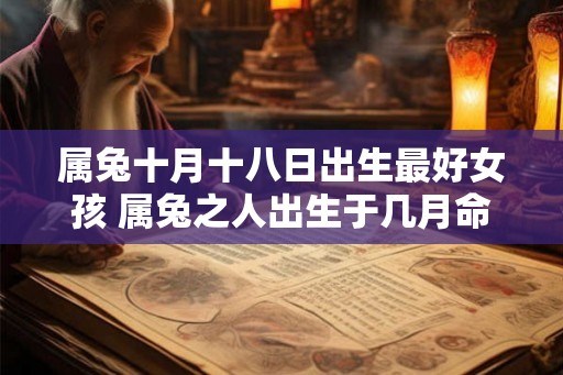 属兔十月十八日出生最好女孩 属兔之人出生于几月命最好