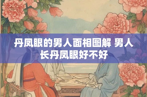 丹凤眼的男人面相图解 男人长丹凤眼好不好