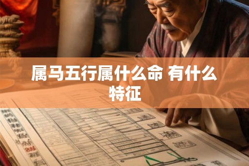 属马五行属什么命 有什么特征