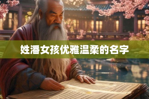 姓潘女孩优雅温柔的名字 姓潘女孩优雅温柔的名字