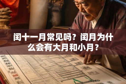 闰十一月常见吗？闰月为什么会有大月和小月？