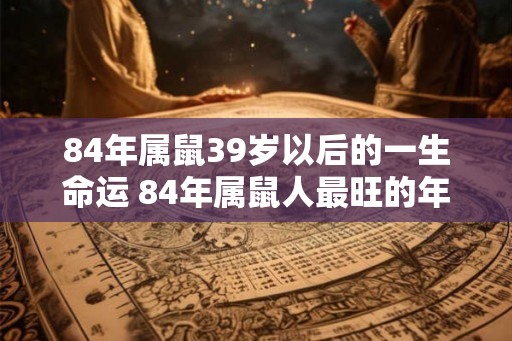 84年属鼠39岁以后的一生命运 84年属鼠人最旺的年龄