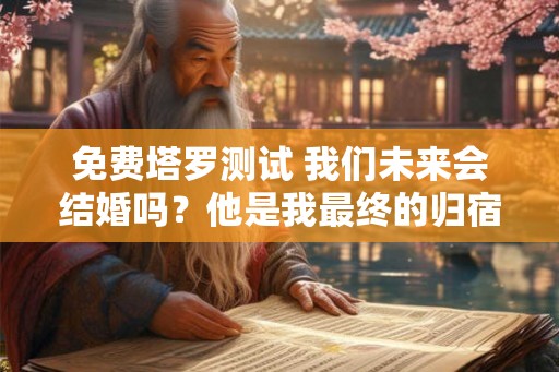免费塔罗测试 我们未来会结婚吗？他是我最终的归宿吗？