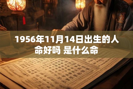 1956年11月14日出生的人命好吗 是什么命