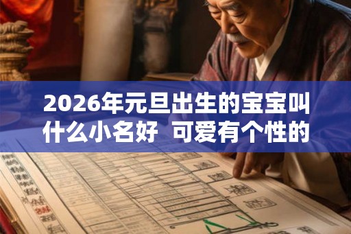 2026年元旦出生的宝宝叫什么小名好  可爱有个性的宝宝小名