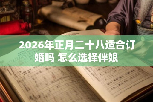 2026年正月二十八适合订婚吗 怎么选择伴娘 2026年正月二十八适合订婚吗 怎么选择伴娘