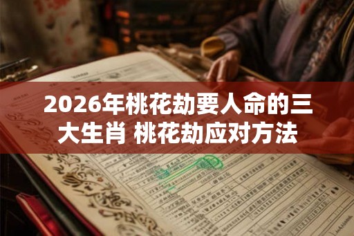 2026年桃花劫要人命的三大生肖 桃花劫应对方法