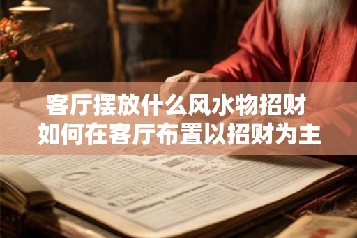 客厅摆放什么风水物招财 如何在客厅布置以招财为主的风水物