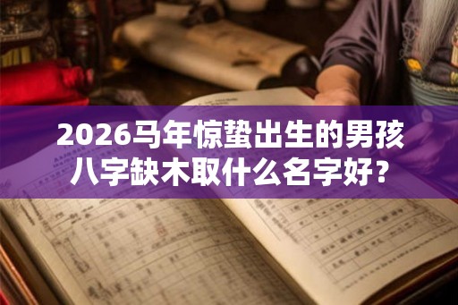 2026马年惊蛰出生的男孩八字缺木取什么名字好？