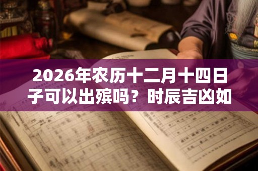 2026年农历十二月十四日子可以出殡吗？时辰吉凶如何？