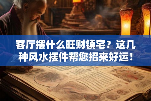 客厅摆什么旺财镇宅？这几种风水摆件帮您招来好运！