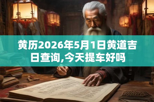 黄历2026年5月1日黄道吉日查询,今天提车好吗 黄历2026年5月1日黄道吉日查询,今天提车好吗