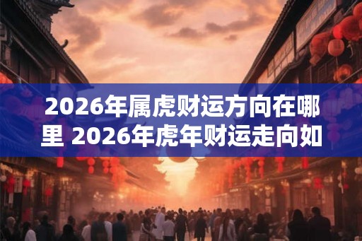 2026年属虎财运方向在哪里 2026年虎年财运走向如何 2026年属虎财运方向在哪里 2026年虎年财运走向如何