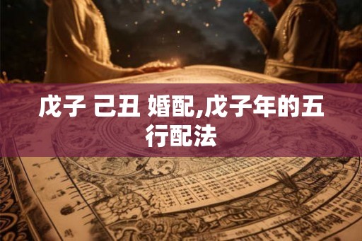戊子 己丑 婚配,戊子年的五行配法