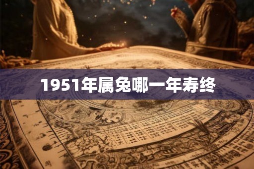 1951年属兔哪一年寿终