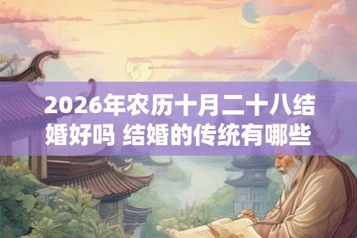 2026年农历十月二十八结婚好吗 结婚的传统有哪些 2026年农历十月二十八结婚好吗 结婚的传统有哪些