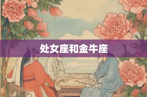 处女座和金牛座