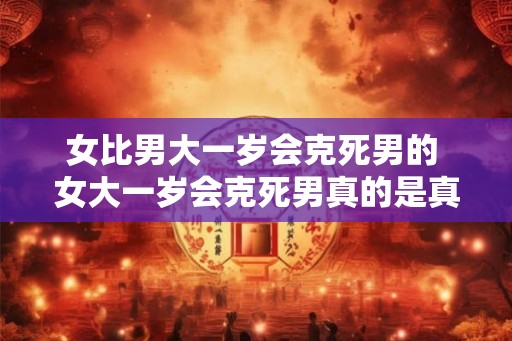 女比男大一岁会克死男的 女大一岁会克死男真的是真的吗 女比男大一岁会克死男的 女大一岁会克死男真的是真的吗