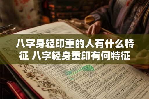 八字身轻印重的人有什么特征 八字轻身重印有何特征 八字身轻印重的人有什么特征 八字轻身重印有何特征