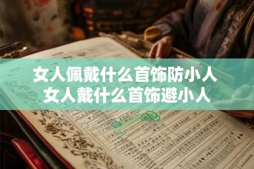 女人佩戴什么首饰防小人 女人戴什么首饰避小人